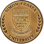 SFU 24k gold plated, custom minted medallion